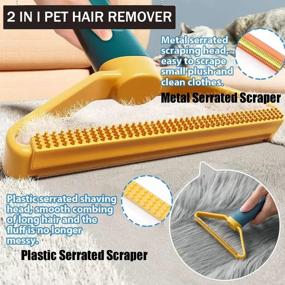Pet Hair Remover for Couch, 4 PCS Dog Hair Remover for Couch, Efficient Pet Hair